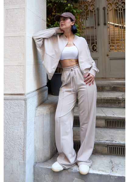 Çimalı Fermuar Detay 2 Iplik Eşofman Takım fiyatları