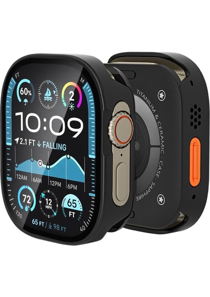 Apple Watch Ultra 3 / 2 / 1 49MM Için Film Alüminyum Saat Kılıfı (Yurt Dışından) fiyatları