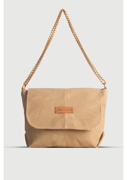Huge Mocka Medium Bag Beige