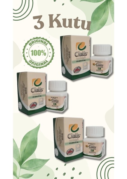 CIALIS16_20MG 90 Tablet Kullanım 3 Kutu