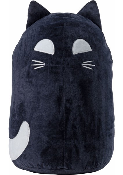 Yumuşak oyuncak, siyah, 44 cm, kedi