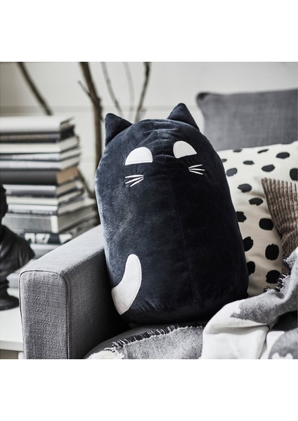 Yumuşak oyuncak, siyah, 44 cm, kedi fiyatları