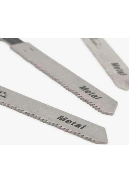 Metal Kesim Dekupaj Testere Bıçağı Yedek 8 cm Metal Bıçak T118A Kesme (5 Adet Set) modelleri