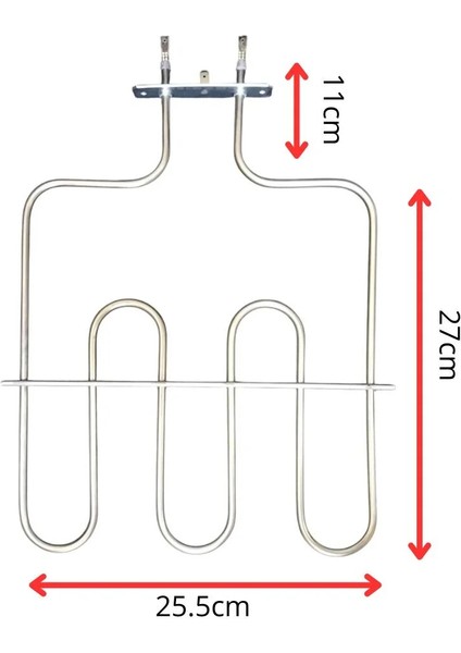 Termikel Fırın Rezistansı 220 Volt 1300 Watt Adet