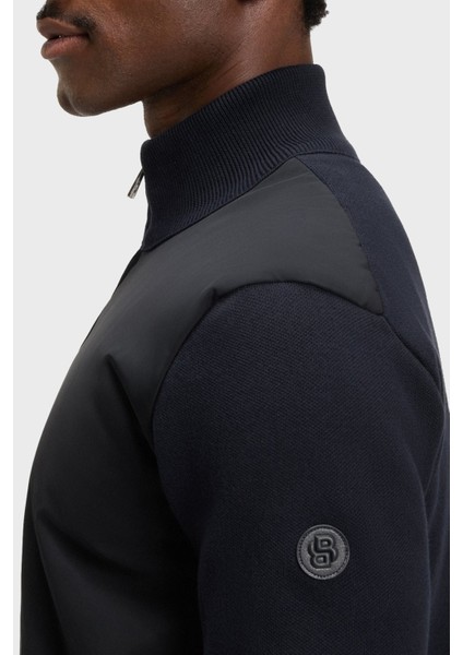 Logolu Pamuklu Regular Fit Dik Yaka Yumuşak Dokulu Ceket Erkek Ceket 50543135 404