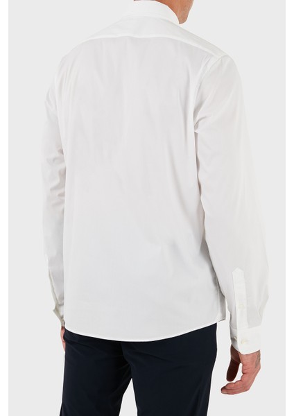 Pamuklu Slim Fit Düğmeli Yaka Uzun Kollu Gömlek Erkek Gömlek 50545227 100 modelleri