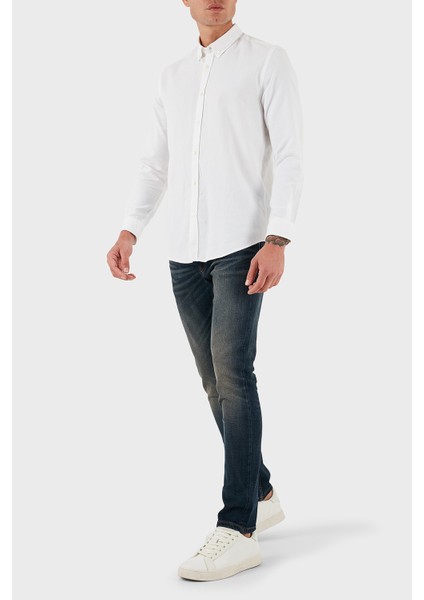 Streç Pamuklu Slim Fit Normal Bel Dar Paça Jeans Erkek Kot Pantolon 50547248 425 fiyatları