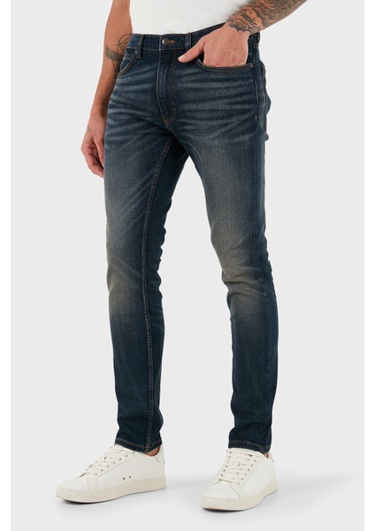 Streç Pamuklu Slim Fit Normal Bel Dar Paça Jeans Erkek Kot Pantolon 50547248 425 indirimleri