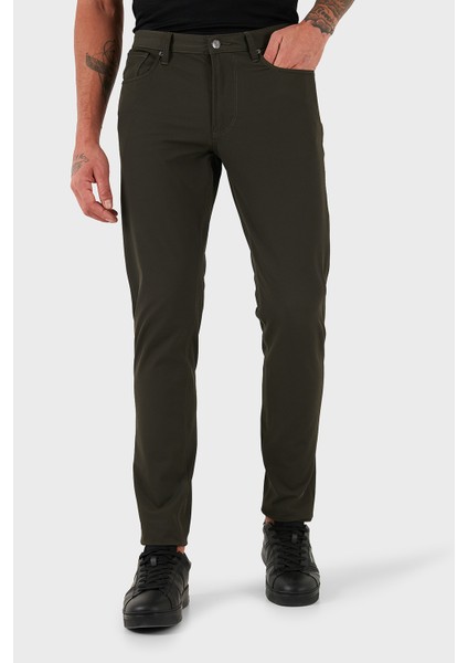 Streç Slim Fit Normal Bel Dar Paça Pantolon Erkek Pantolon EM000121 AF18502 U8120 fiyatları