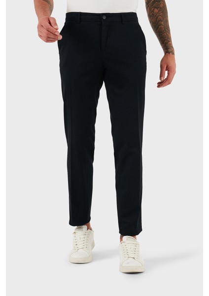 Pamuklu Slim Fit Normal Bel Düz Paça Pantolon Erkek Pantolon 50551674 404