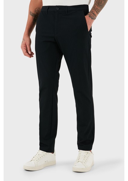 Slim Fit Normal Bel Dar Paça Jogger Pantolon Erkek Pantolon 50541372 001
