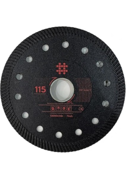 Dekton Seramik Kesme Diski 115 mm