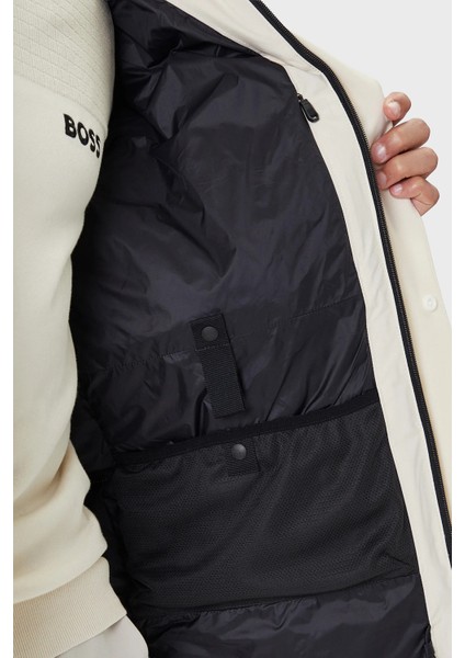 Kapitoneli Regular Fit Çıkarılabilir Kapüşonlu Su Itici Parka Mont Erkek Mont 50547262 131