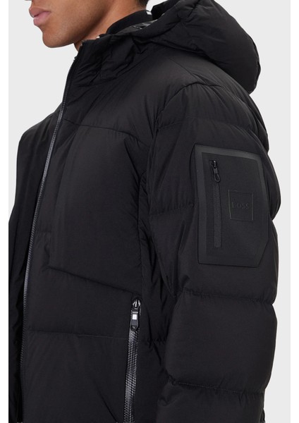 Green Su Itici Kapitoneli Regular Fit Kapüşonlu Yaka Astarlı Parka Erkek Parka 50543963 001 fırsatları