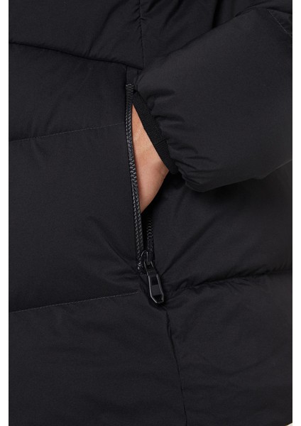 Green Su Itici Kapitoneli Regular Fit Kapüşonlu Yaka Astarlı Parka Erkek Parka 50543963 001