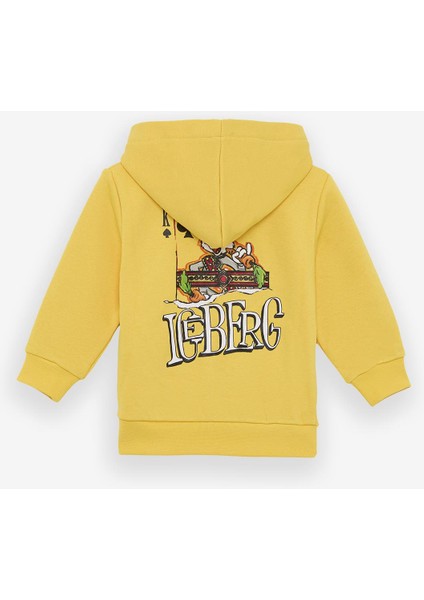 Bg Store Erkek Bebek Sarı Eşofman Üstü modelleri