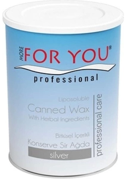 Doğal Bitkisel Konserve Ağda Gümüş 800 Ml, Güvenli ve Etkili Bakım Için.