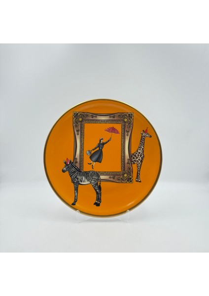 Desenli 6'lı Servis Tabağı fiyatları