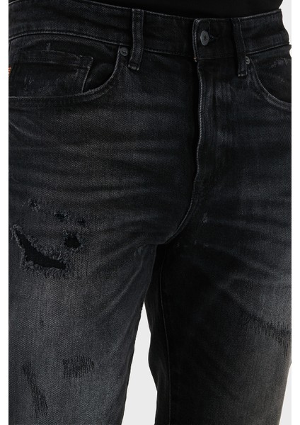 Streç Pamuklu Tapered Fit Normal Bel Düz Paça Jeans Erkek Kot Pantolon 50549506 002 indirimleri