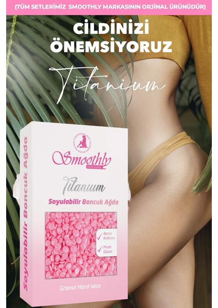 Iki Adet 250G Soyulabilen Boncuk Ağda Seti ve Ağda Isıtıcı Makinesi fırsatları