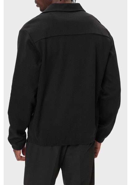 Pamuklu Regular Fit Ceket Yaka Logolu Fermuarlı Sweat Erkek Sweat 50556971 002 modelleri