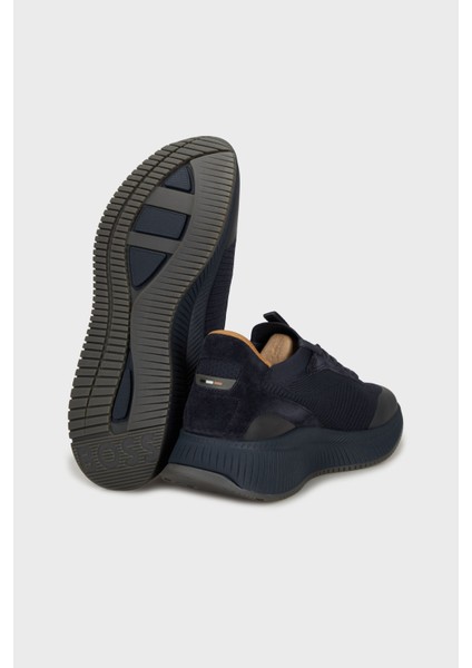 Logolu Kalın Tabanlı Sneaker Ayakkabı Erkek Ayakkabı 50523113 475 indirimleri