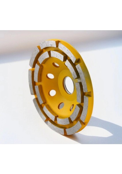 115 mm Beton Mermer Granit Taşlama Çanak Disk Yüzey Temizleme Çift Sıra Segmanlı fırsatları