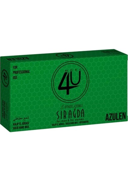 Doğal Kalıp Sir Ağda Auzlen Yeşil 400 Ml, Cilt Dostu ve Ferahlatıcı Formül