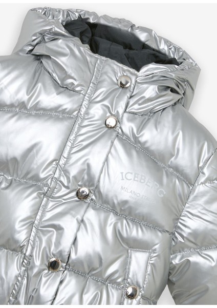 Bg Store Kız Bebek Gümüş Mont fiyatları