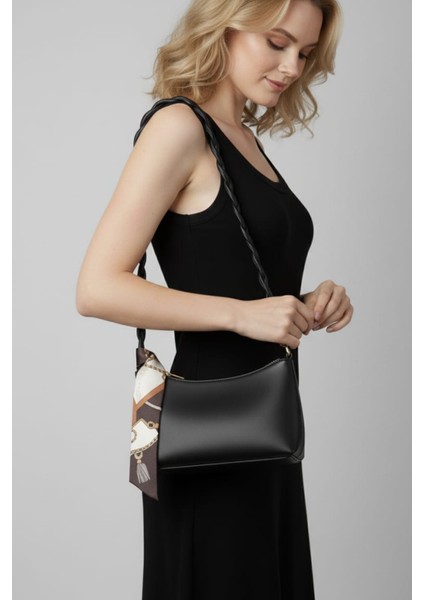 Kadın Fularlı Mini El ve Omuz Çantası fiyatları