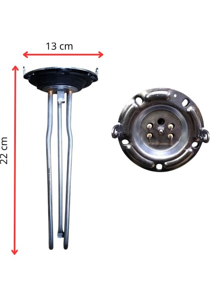 Arçelik Beko Vestel Termosifon Rezistansı Takım 900118 Adet