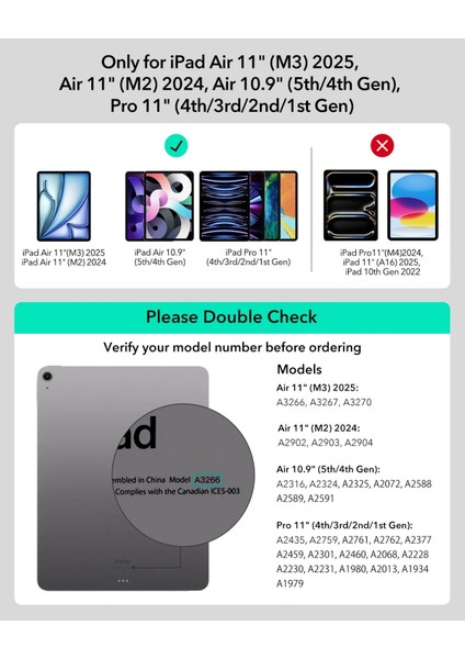 Apple iPad Air 5 10.9 Inc (2022) Rebound Magnetic Aydınlatmalı Klavyeli Kılıf A2588 A2589 fiyatları