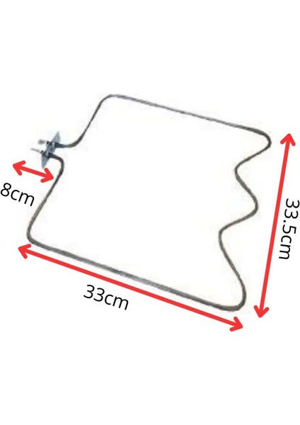 Arçelik-Beko-Simfer-Altus Fırın Rezistansı 1300-1350 Watt Adet