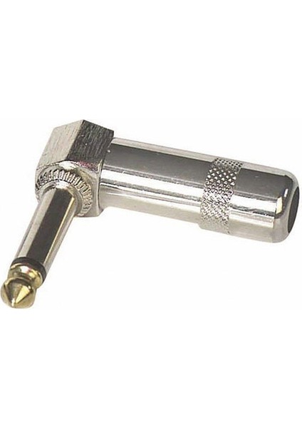 6.3 mm Mono L Tip Metal Gitar Jack