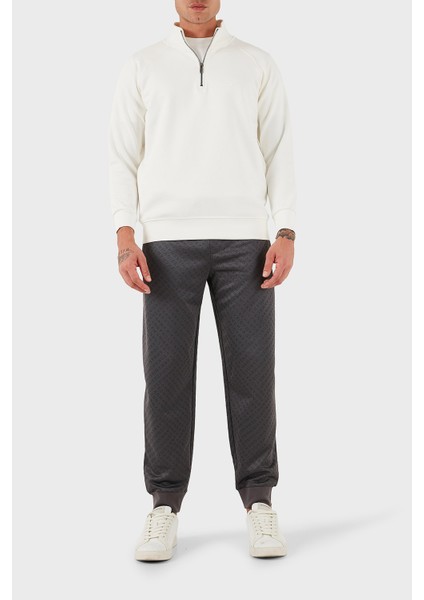 Tamamen Jakarlı Relaxed Fit Lastikli Paça Jogger Pantolon Erkek Pantolon XM001356 AF16259 F8039 fiyatları