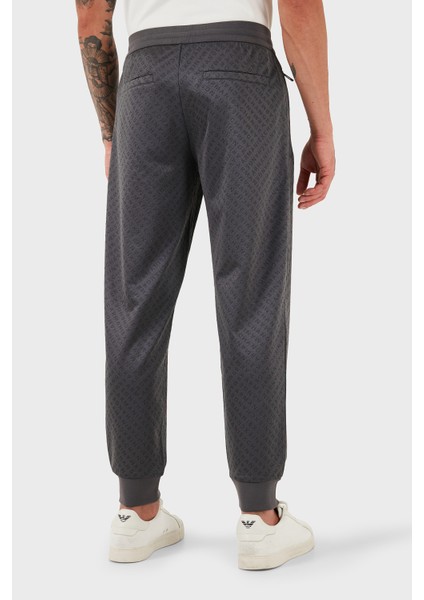 Tamamen Jakarlı Relaxed Fit Lastikli Paça Jogger Pantolon Erkek Pantolon XM001356 AF16259 F8039 modelleri