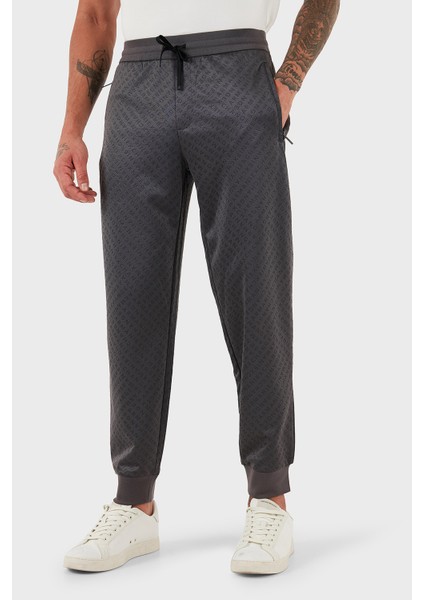 Tamamen Jakarlı Relaxed Fit Lastikli Paça Jogger Pantolon Erkek Pantolon XM001356 AF16259 F8039 indirimleri