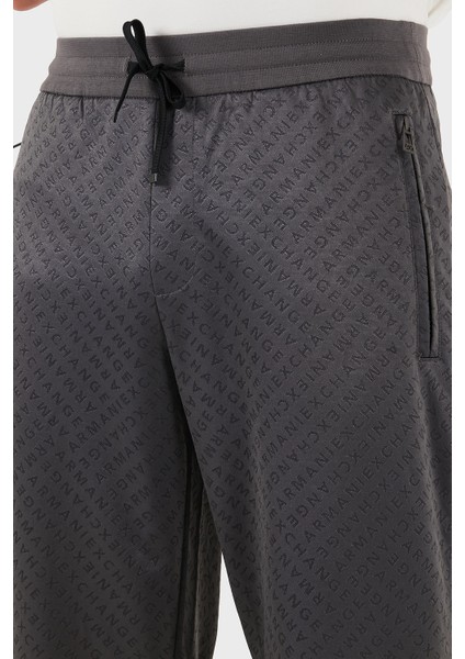 Tamamen Jakarlı Relaxed Fit Lastikli Paça Jogger Pantolon Erkek Pantolon XM001356 AF16259 F8039