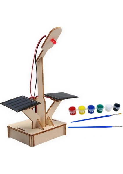 Güneş Gücü Ile Çalışan Sokak Lambası Deney Seti Boya Seti Ile Demonte T-M278