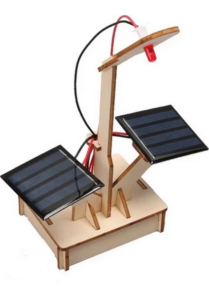 Güneş Gücü Ile Çalışan Sokak Lambası Deney Seti Boya Seti Ile Demonte T-M278 fırsatları