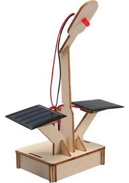 Güneş Gücü Ile Çalışan Sokak Lambası Deney Seti Boya Seti Ile Demonte T-M278 indirimleri