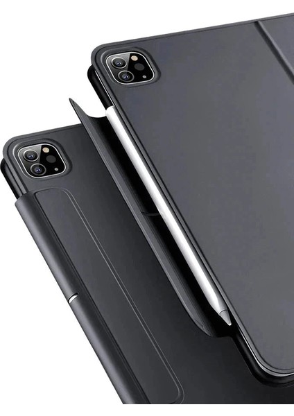 Apple iPad Air 5 10.9 Inc (2022) Rebound Magnetic Aydınlatmalı Klavyeli Kılıf A2588 A2589