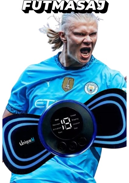 Futmasaj Futbolcu Spor Masaj Cihazı USB Şarjlı