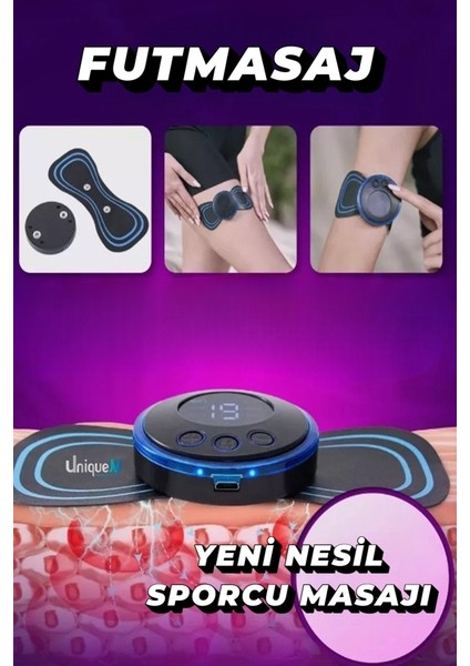 Futmasaj Futbolcu Spor Masaj Cihazı USB Şarjlı indirimleri