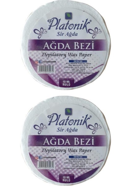 Yumuşak Ağda Bezi Kağıdı 10 Mt. 2 Adet, Temiz ve Konforlu Kullanım