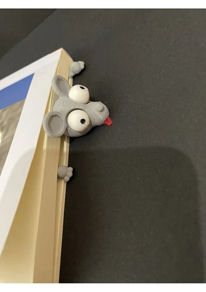Sıkışmış Fare Kitap Ayracı 2 Adet