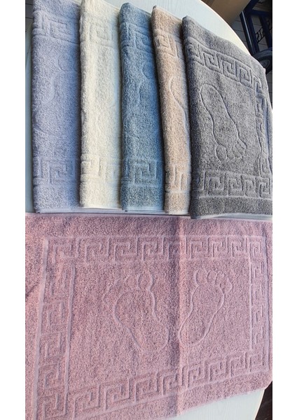 2 Adet Ayak Havlusu 50 x 75 Ebatında modelleri