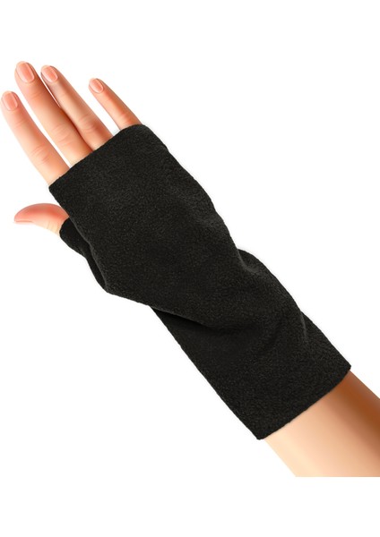Unisex Wristie Parmaksız Polar Fleece Eldiven