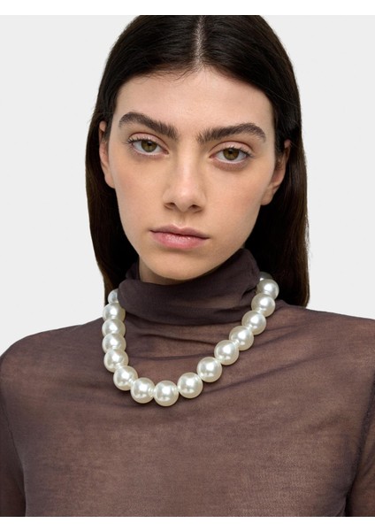 Inci Görünümlü Elastik Bileklik