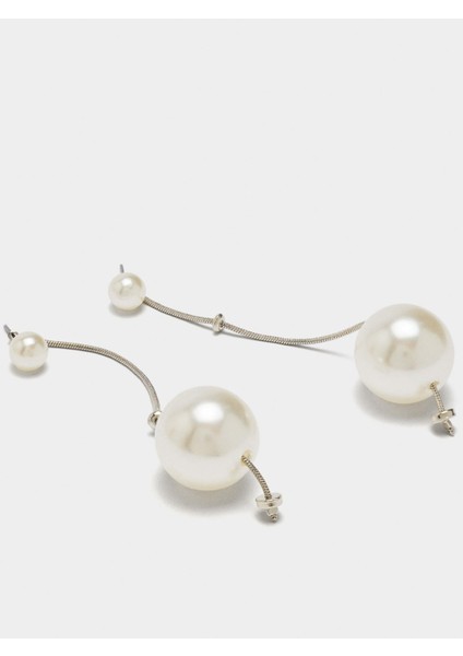 Inci Görünümlü Uzun Küpe fiyatları